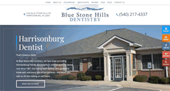 Desktop Screenshot of bluestonehillsdentistry.com